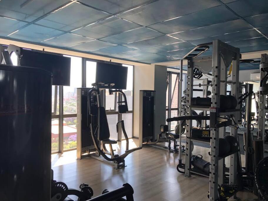 Nuevo Y Lujoso Depto Con Amenidades Nuevo Polanco Apartment Kota Meksiko Bagian luar foto